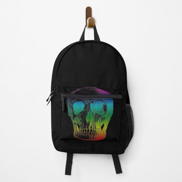 Item preview, Dark Rainbow Skull designed and sold by grinningskull.