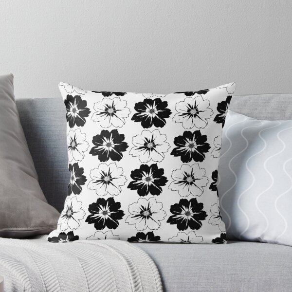 Item preview, Black And White Garden Cosmos designed and sold by LJs-Boutique.