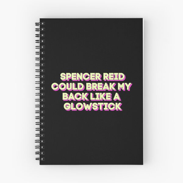 Item preview, sp3ncer r3id could break my back like a glow stick - matthew gray gubler designed and sold by reaganreese.
