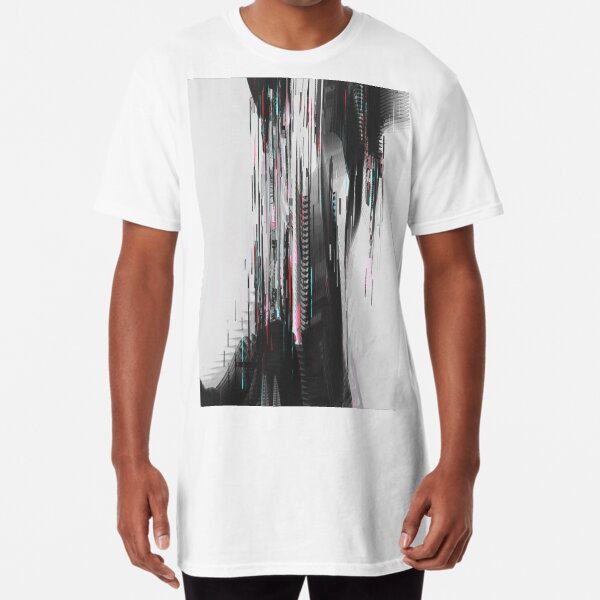 Glitch 002 Long T-Shirt