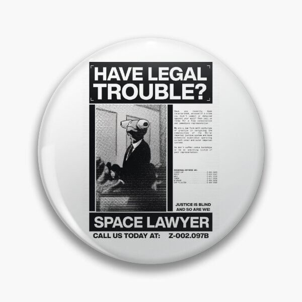 Item preview, Starjammers' Space Lawyer Flyer designed and sold by 90sOE.