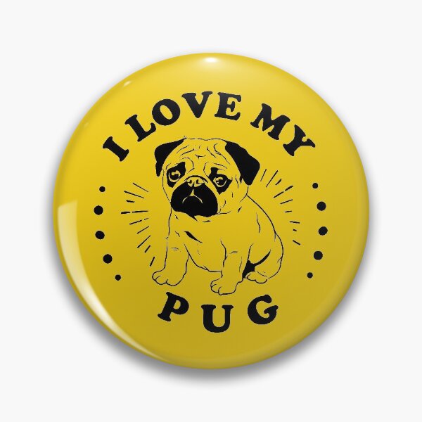 Item preview, I love my Pug image designed and sold by Delicarte.