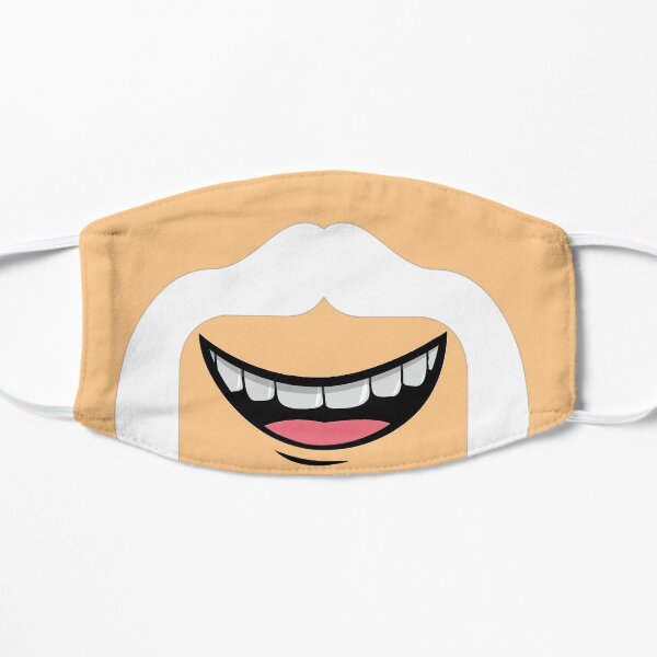 Schnurrbartmaske Flache Maske