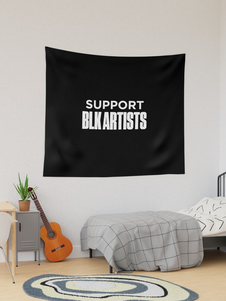 black artist tapestry