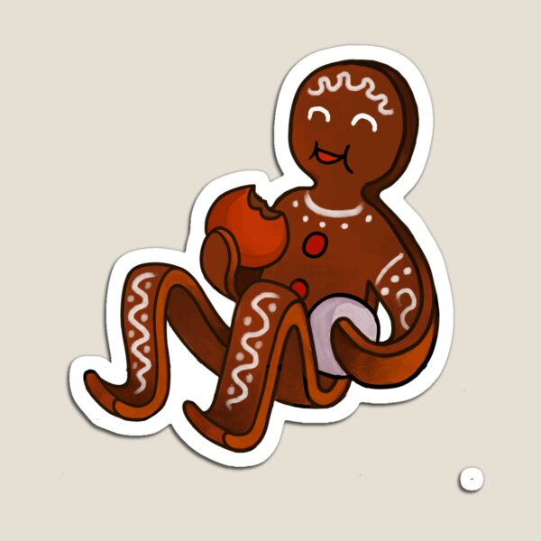 Gingerbread Christmas Magnet