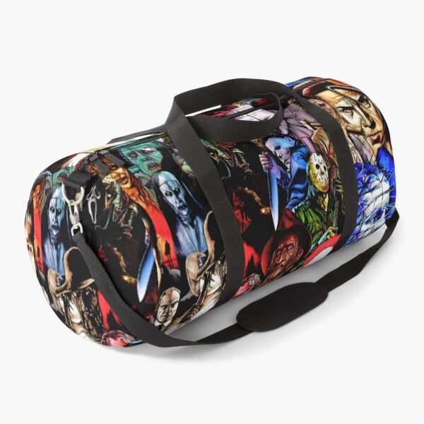Collage Of Horror Duffle Bag