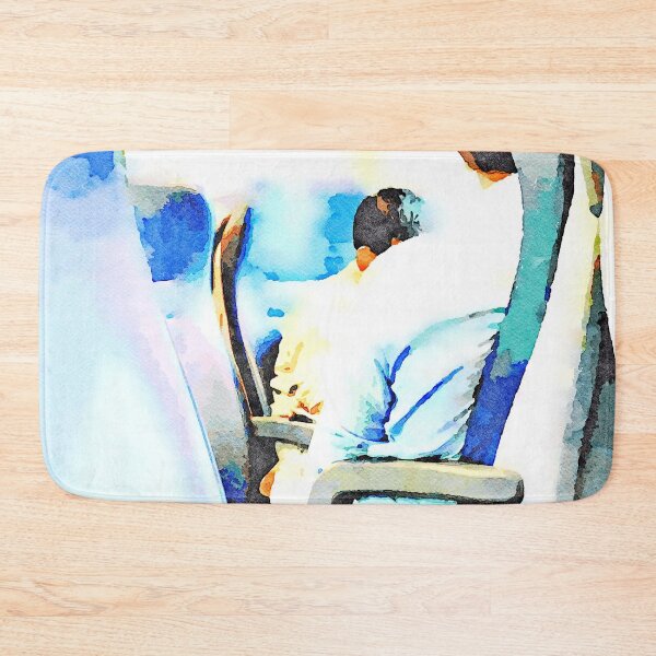 Item preview, Men sitting in the train compartment designed and sold by Giuseppe Cocco.