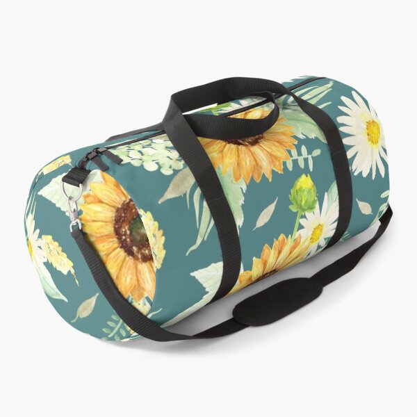 Item preview, Sunflowers and Daisies Bouquets | Watercolor | Green | Pattern  designed and sold by Harpley Design Studio.