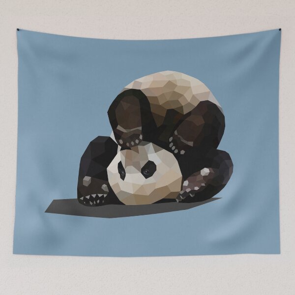 Item preview, Cute playing low poly art panda designed and sold by Koala-Studios.