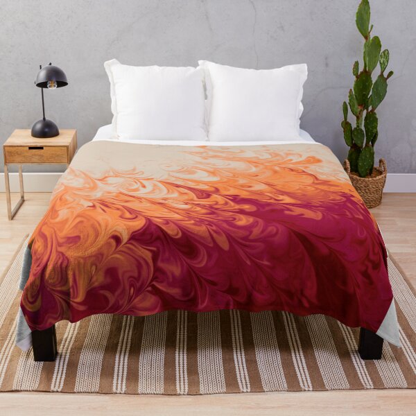Item preview, Marble abstract pattern in warm colors digital illustration designed and sold by Bonheurem.