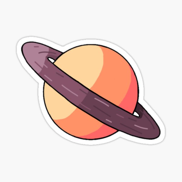 Saturn Cartoon / Saturn Illustration Solar System Planet Cartoon Planet