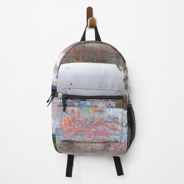 Item preview, Skatepark Graffiti Reflection In Water designed and sold by Andrew Morrell.