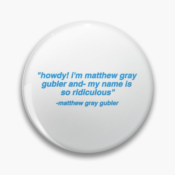 Item preview, matthew gray gubler quote designed and sold by reaganreese.