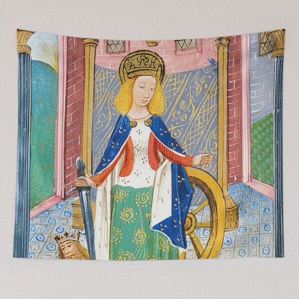 Item preview, Queen Catherine with a sword designed and sold by brushandframes.
