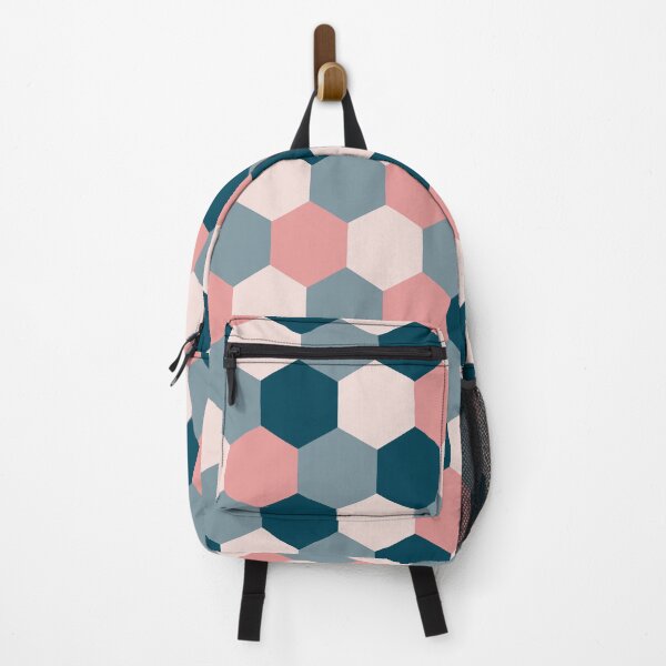 Item preview, Blush Pink and Blue Geometric Shapes designed and sold by OneThreeSix.