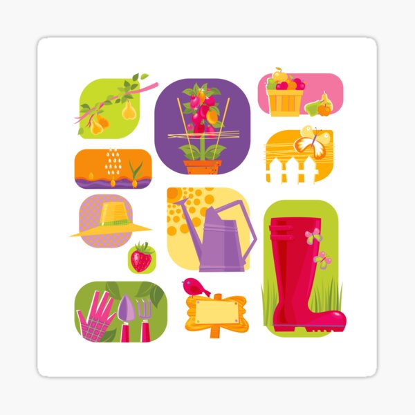 Summer Farm Sticker