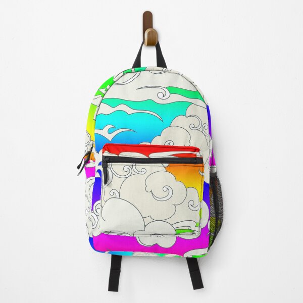 Item preview, Traditional Chinese Painting Clouds (Rainbow Pride!) designed and sold by alderblight.