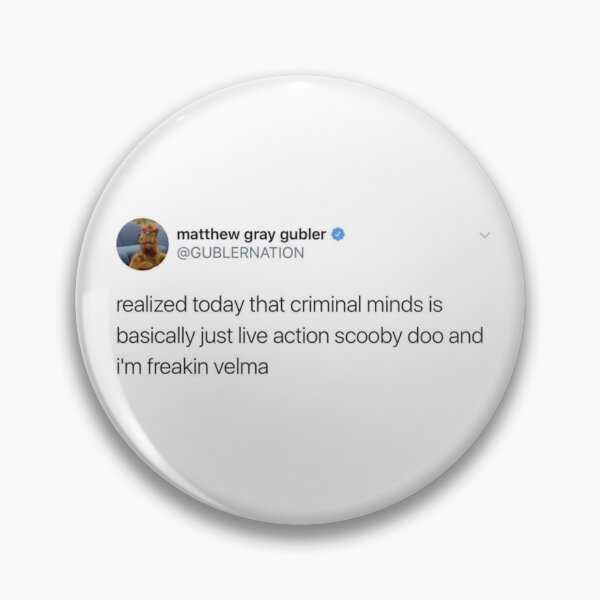 Item preview, matthew gray gubler tweet designed and sold by reaganreese.