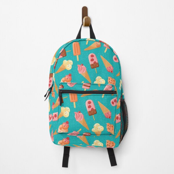 Item preview, Fruit Ice Cream on turquoise designed and sold by nadyanadya.