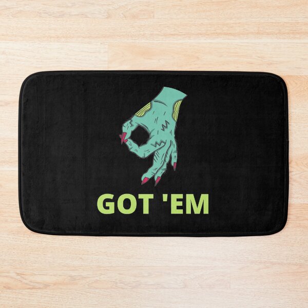 Item preview, "got 'em" zombie hand graphic designed and sold by campfiredesigns.