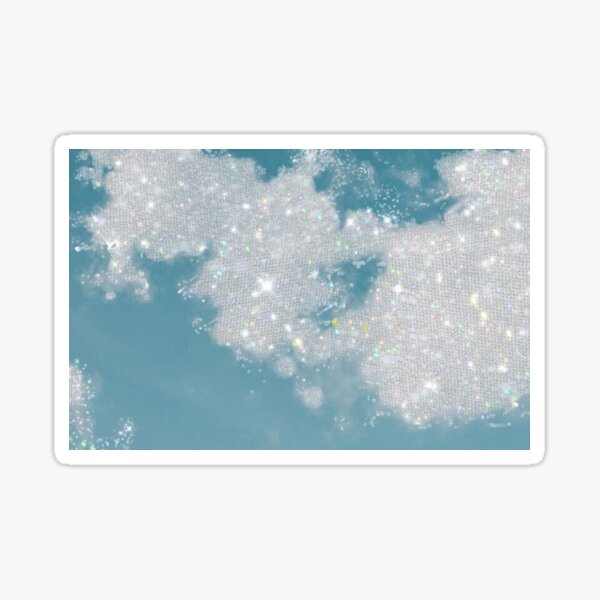 Item preview, Blue Sky Sparkle Print designed and sold by ansleyelisa.