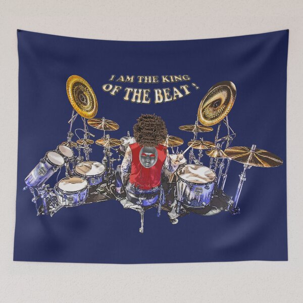 Item preview, drummer the king of the beat ! designed and sold by Astralia.
