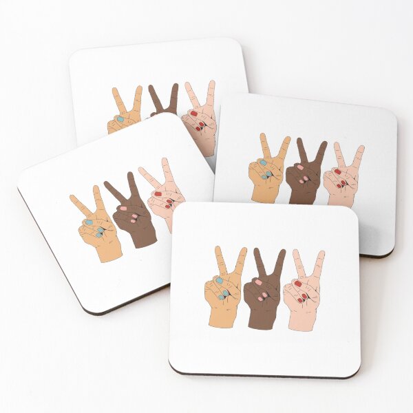 Item preview, peace sign hands designed and sold by Club Zero.