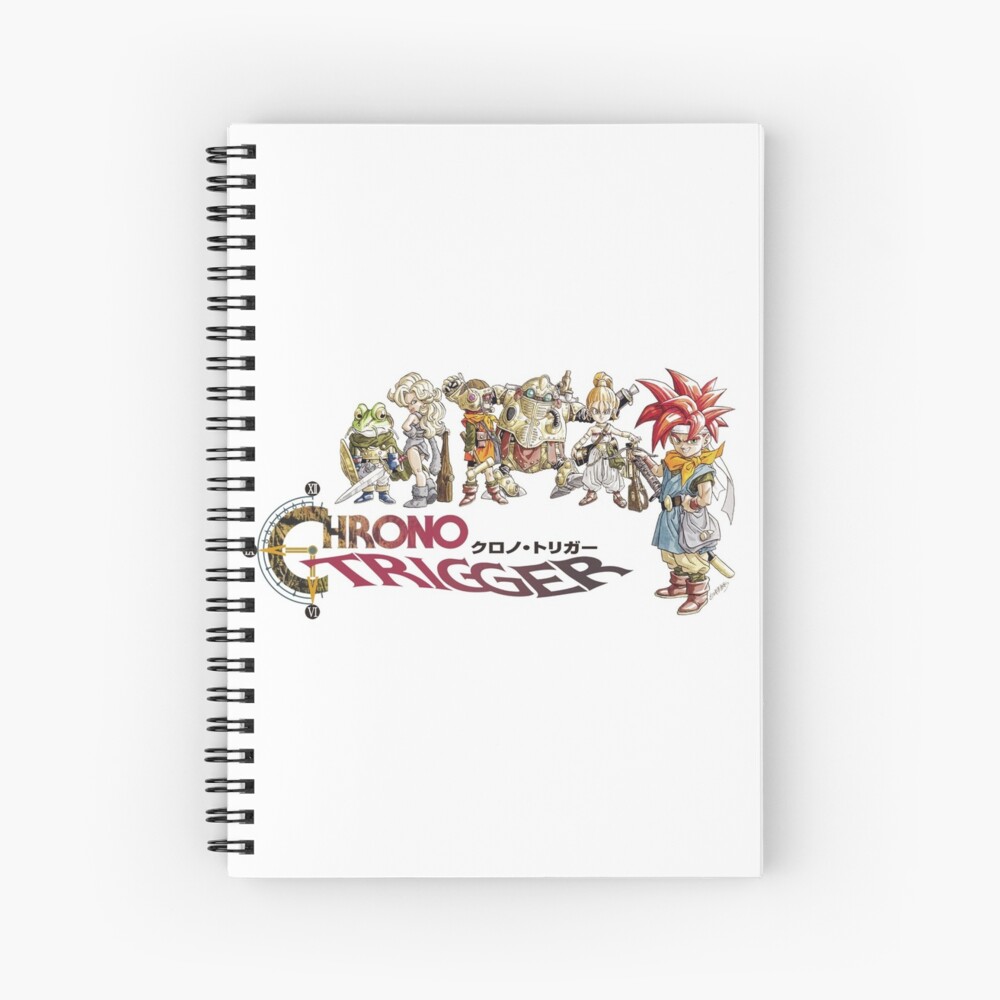 Chrono Trigger クロノ トリガー Spiral Notebook By Vap0rwear Redbubble