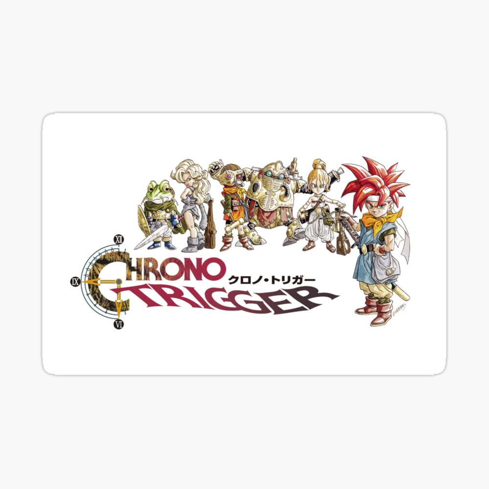 Chrono Trigger クロノ トリガー Spiral Notebook By Vap0rwear Redbubble