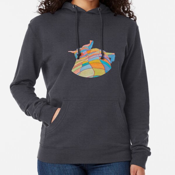 sensitive and alive. It invites the eye to escape and change of scenery. Lightweight Hoodie