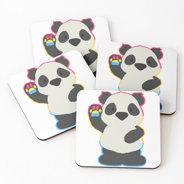 Item preview, Pansexual Pride Panda designed and sold by LottieLouArt.