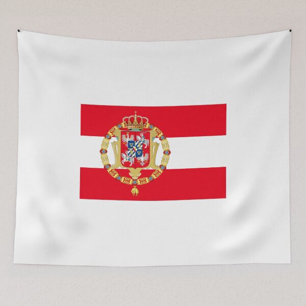 Item preview, Rectangular flag of the polish Lithuanian commonwealth designed and sold by AidanMDesigns.