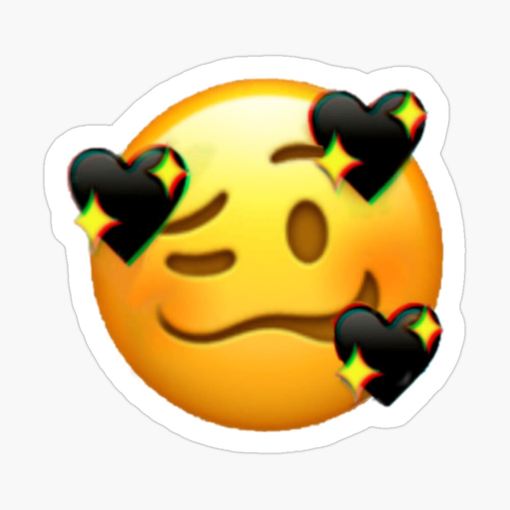 Emoji heart silly aesthetic Emoji.\