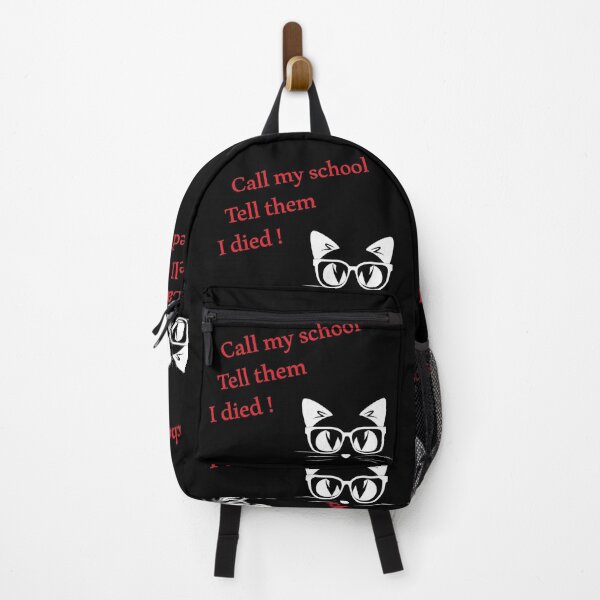 Item preview, call my school tell them i died shirt designed and sold by derradji.