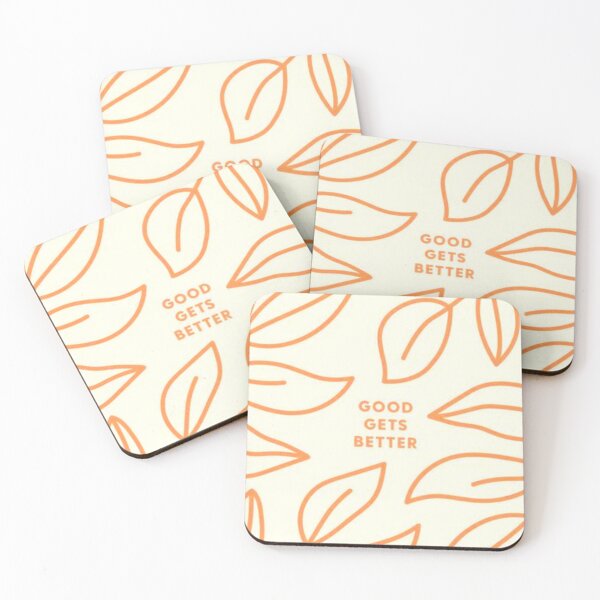 Item preview, Orange Good Gets Better Print designed and sold by ansleyelisa.