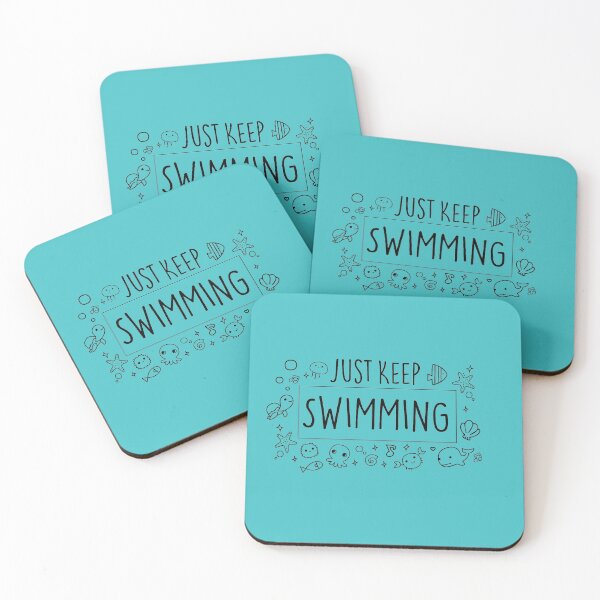 Item preview, Just Keep Swimming designed and sold by Studio548.