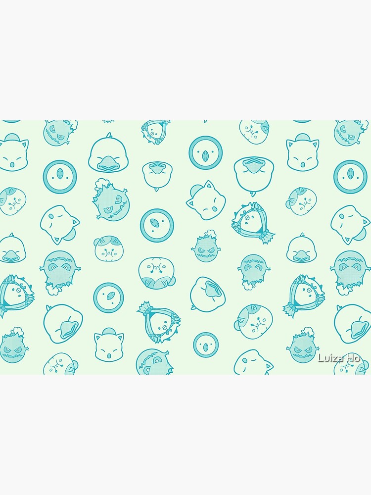 FFXIV Minion Party - Mint by teapotsandhats