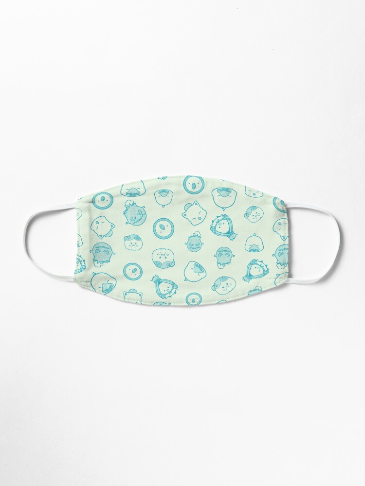 Alternate view of FFXIV Minion Party - Mint Mask