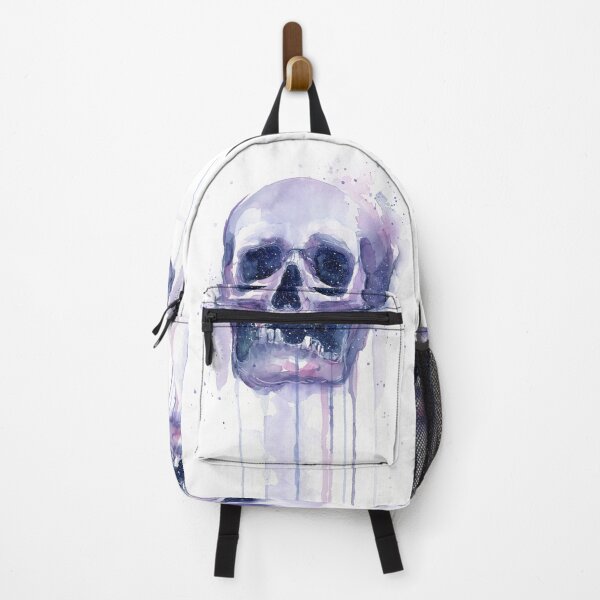 Item preview, Galaxy Skull Watercolor designed and sold by Olga Shvartsur.