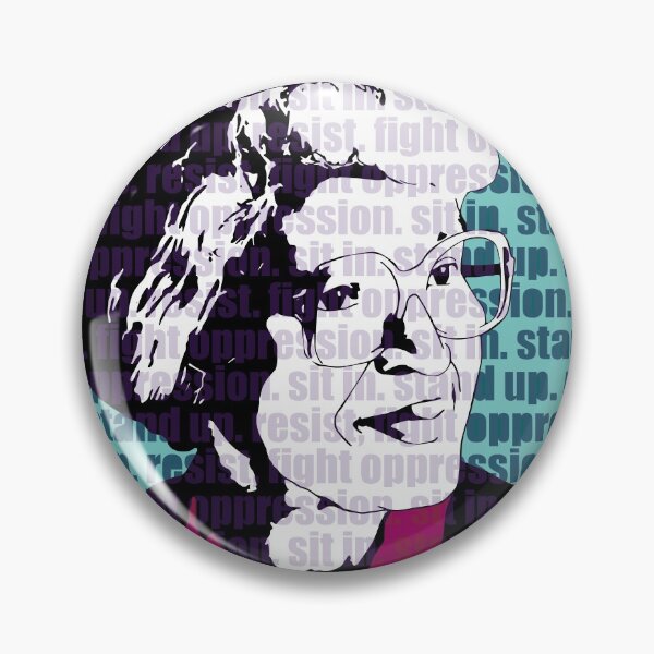 Item preview, Rosa Parks Sit in Stand Up Resist Fight Oppression designed and sold by candhdesigns.