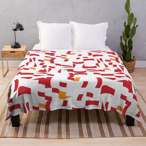 Item preview, Red & Ochre Tiles designed and sold by STYLE + EXPRESSION.