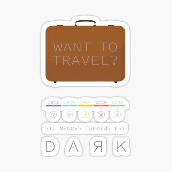 Want to travel? Sticker