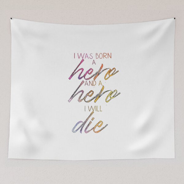 Item preview, HTTYD-Inspired "I Was Born a Hero" designed and sold by mulberrydragon.