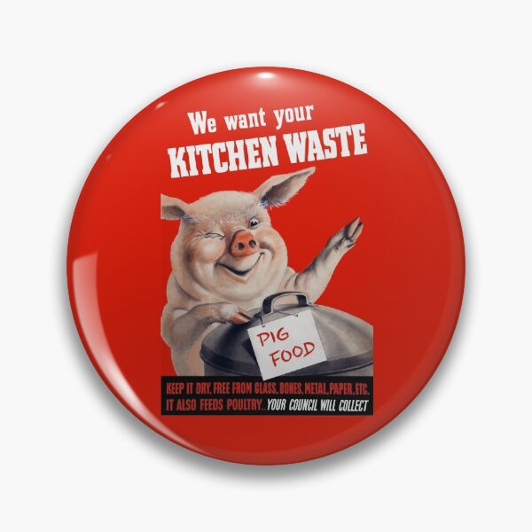 Item preview, We Want Your Kitchen Waste Pig designed and sold by warishellstore.