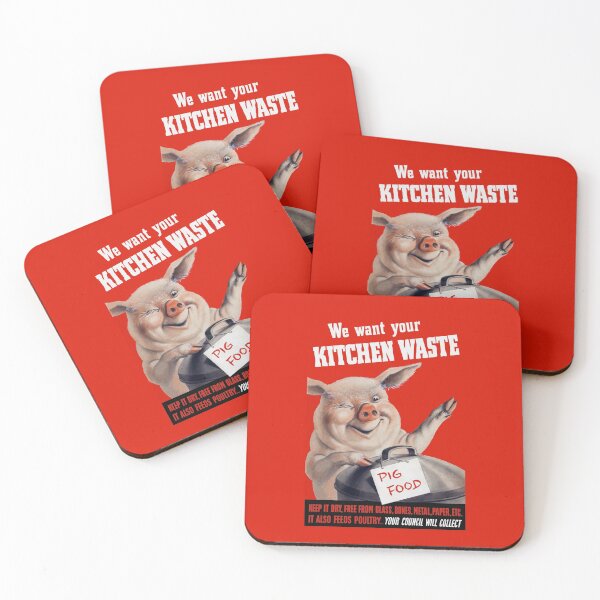 Item preview, We Want Your Kitchen Waste Pig designed and sold by warishellstore.