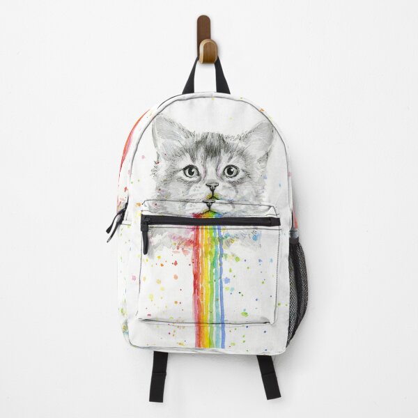 Item preview, Cute Kitten Puking Rainbows designed and sold by Olga Shvartsur.
