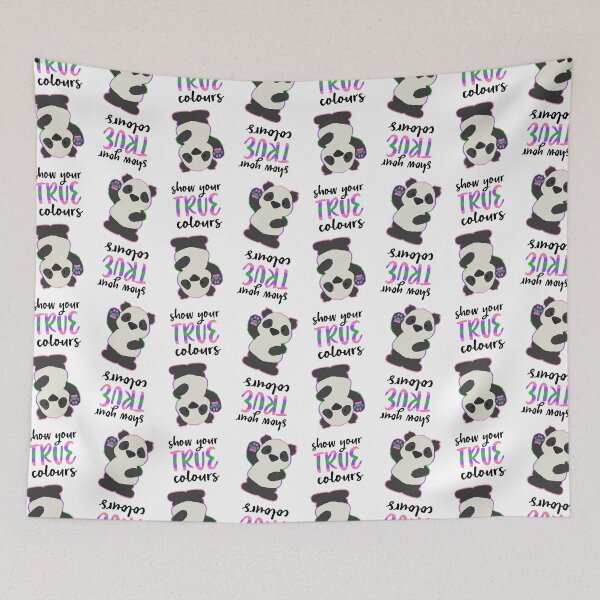 Item preview, Trigender Pride Panda designed and sold by LottieLouArt.