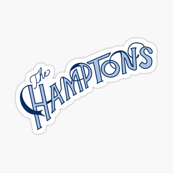 The Hamptons Sticker