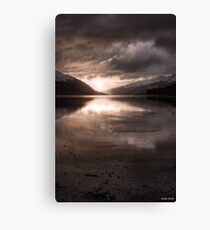 Sunset's Gold || Arrochar and Loch Long, Scotland Canvas Print