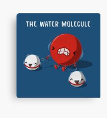 The Water Molecule Canvas Print